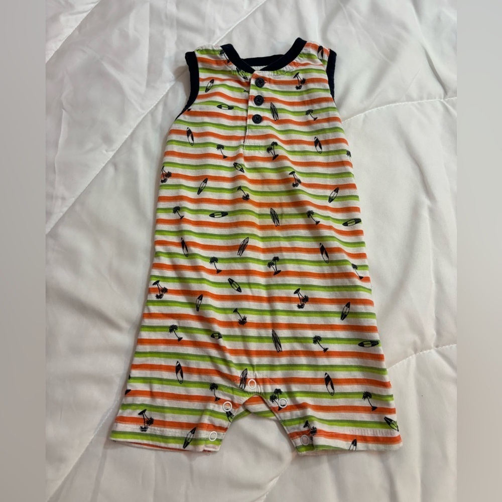 Lee Multicolor Striped Baby shorts Outfit 18 months